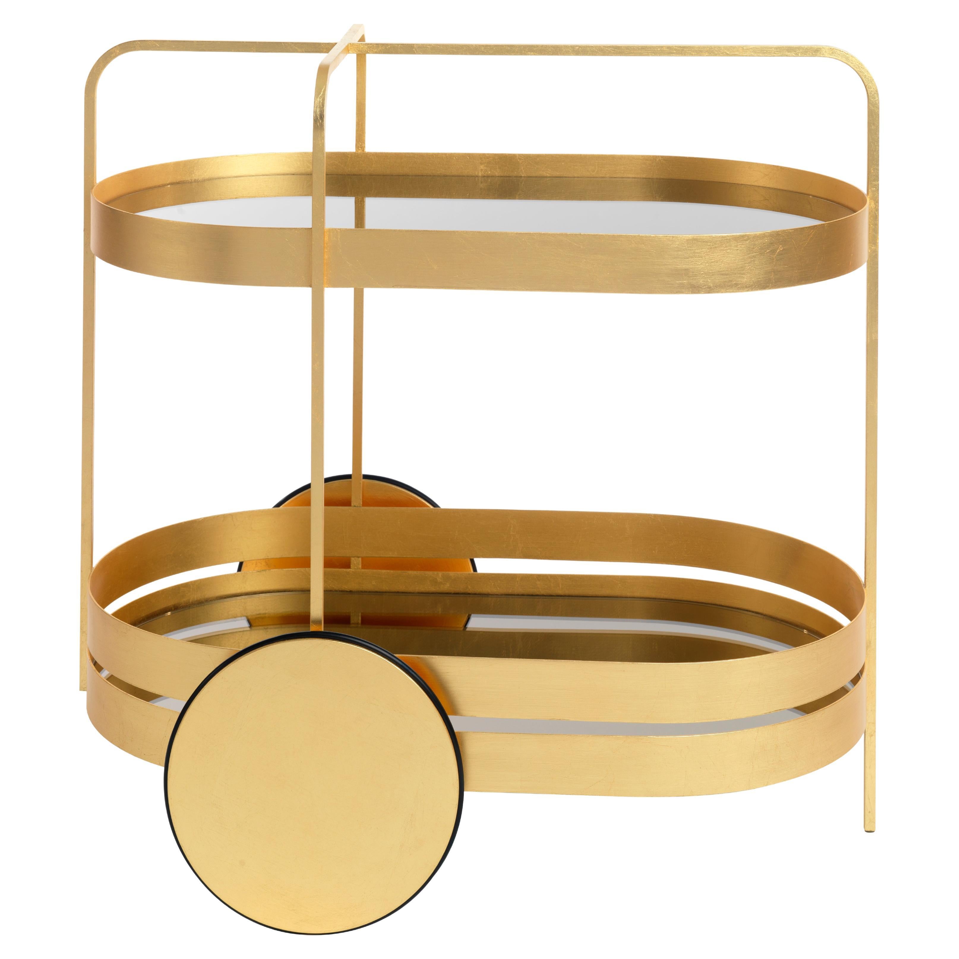 Chariot de service Grace Gold Edition par Schönbuch