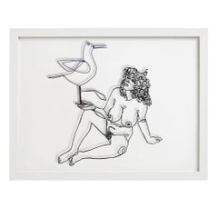 Getting Acquainted with Calder's Mouette, Limited Edition Print, Signed, Framed