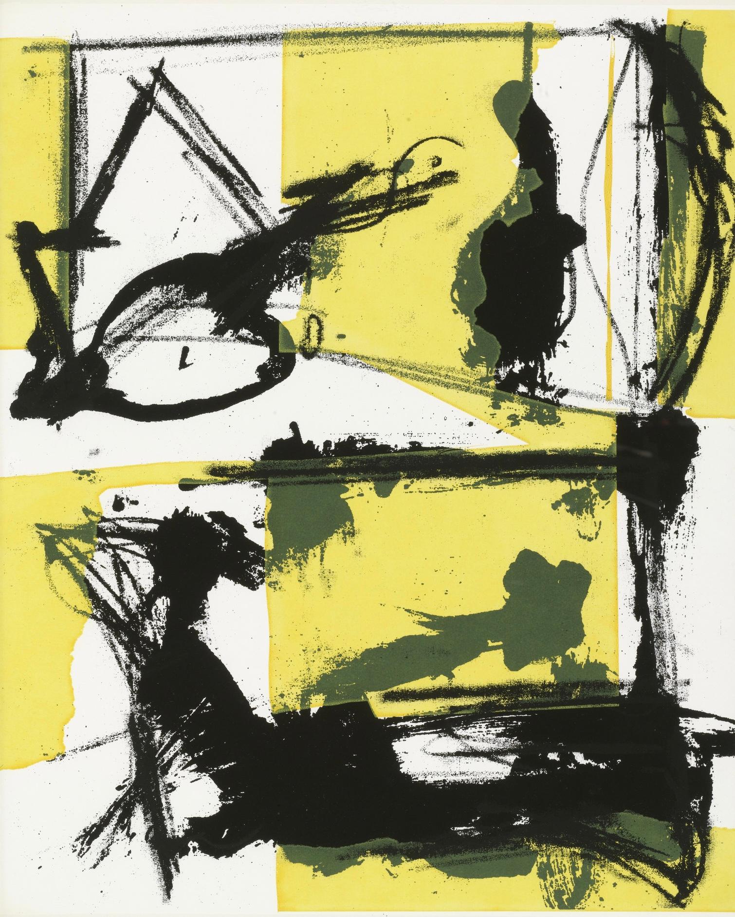 Composition, Salute, Grace Hartigan