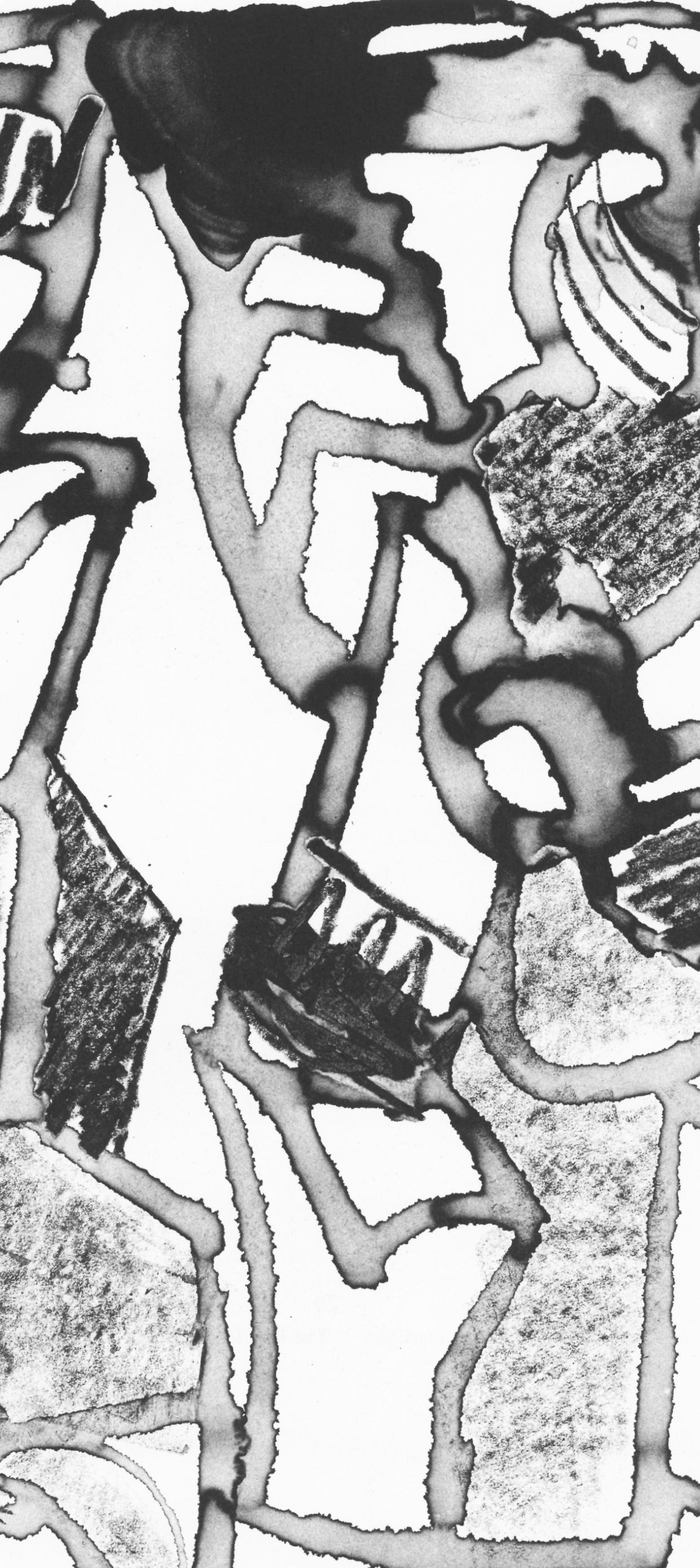 Hartigan, Composition, In Memory of My Feelings (après) - Expressionnisme abstrait Print par Grace Hartigan