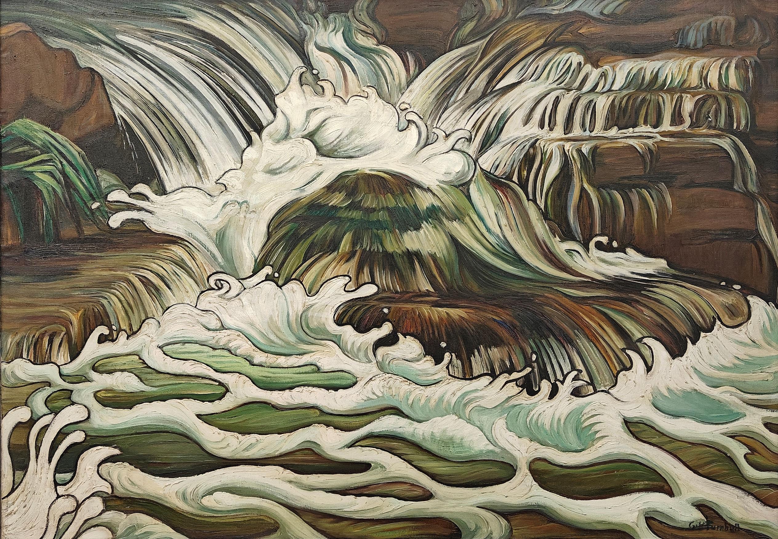 Grace Hill Turnbull
Laughing Waters, 1925
Signed lower right, titled on verso
Oil on canvas
26 x 37 inches

Provenance
The artist
Catonsville Community College, Catonsville, Maryland (acquired from the above in 1968)


Born to a cultured, well-to-do