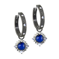 Grace Lapis Silver Earring Charms