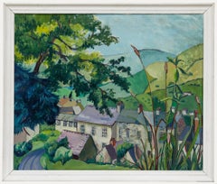 Grace Larner (1926-2022) - 20th Century Oil, Abergynolwyn