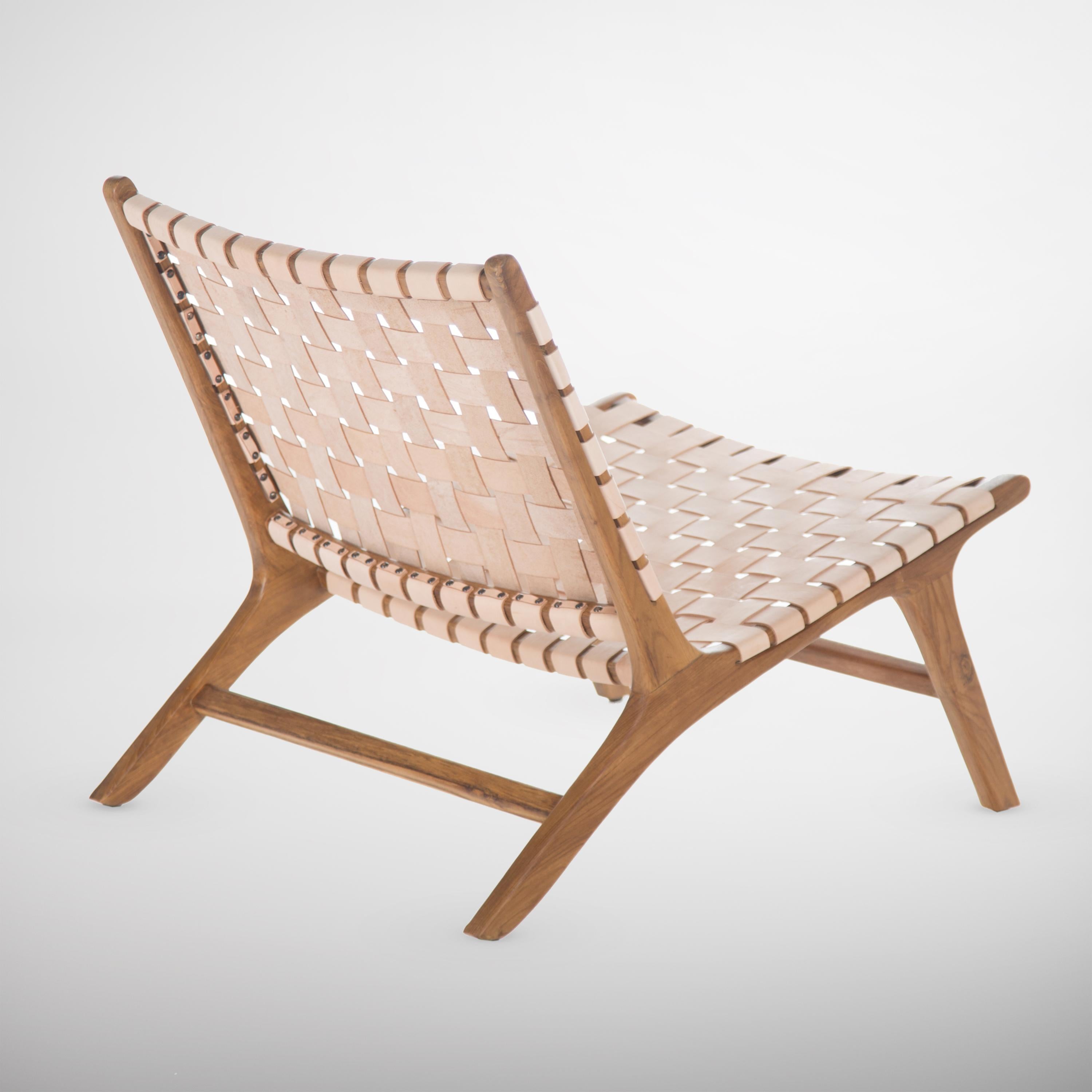 Indonesian Grace Lounge Chair For Sale