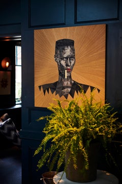 "GRACE" Marquetry Artwork by Emma Wood