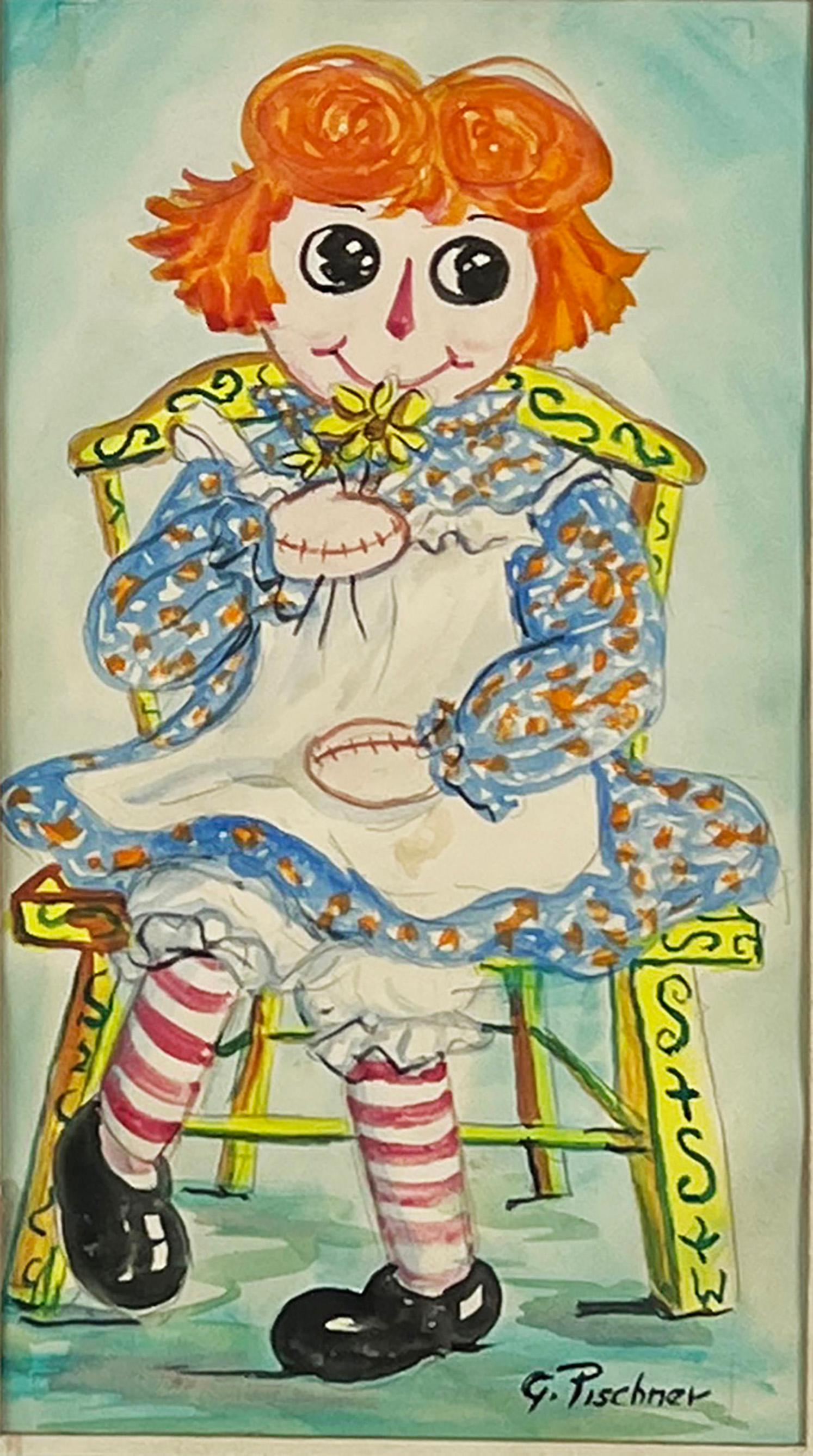 Raggedy Ann Dolls by Grace Pischner Miller For Sale 4