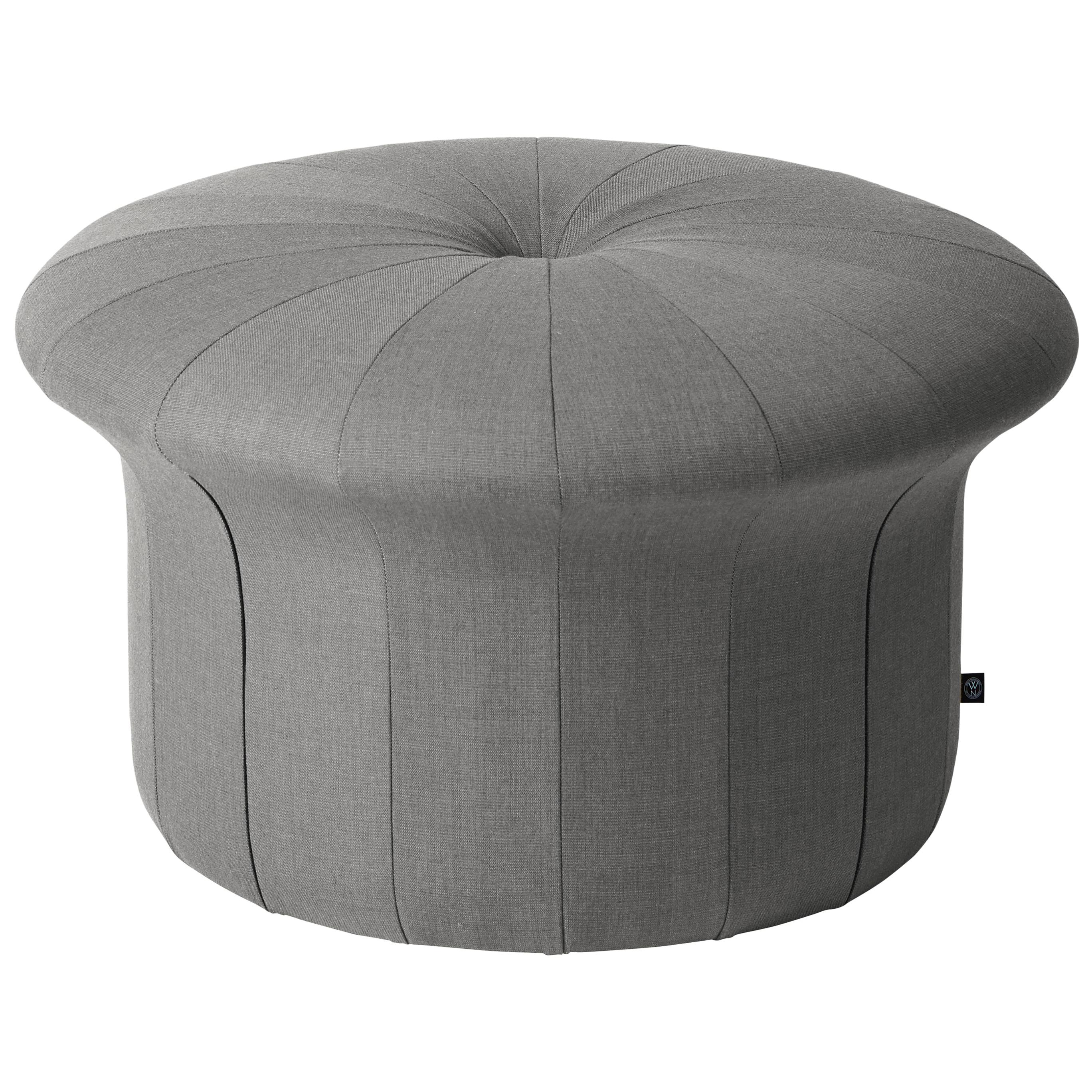 For Sale: Gray (Canvas 134) Grace Pouf, by Rikke Frost from Warm Nordic