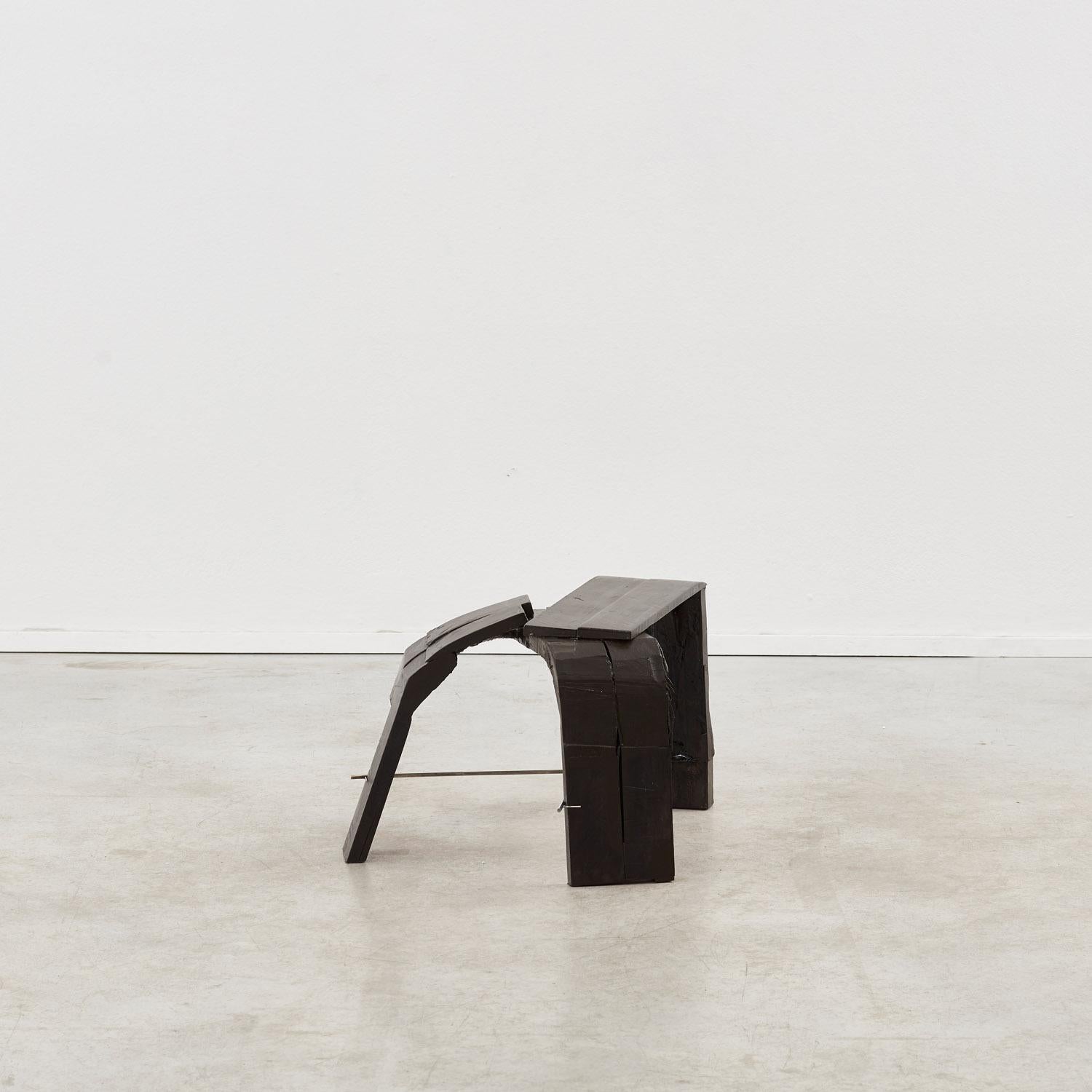 Stainless Steel Grace Prince Held Absence No.5 Low stool - UK, 2025 - AP 1, Edition of 1 For Sale