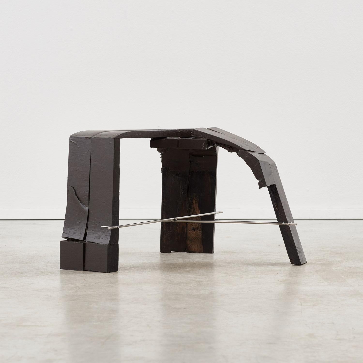 Grace Prince Held Absence No.5 Low stool - UK, 2025 - AP 1, Edition of 1 For Sale 2