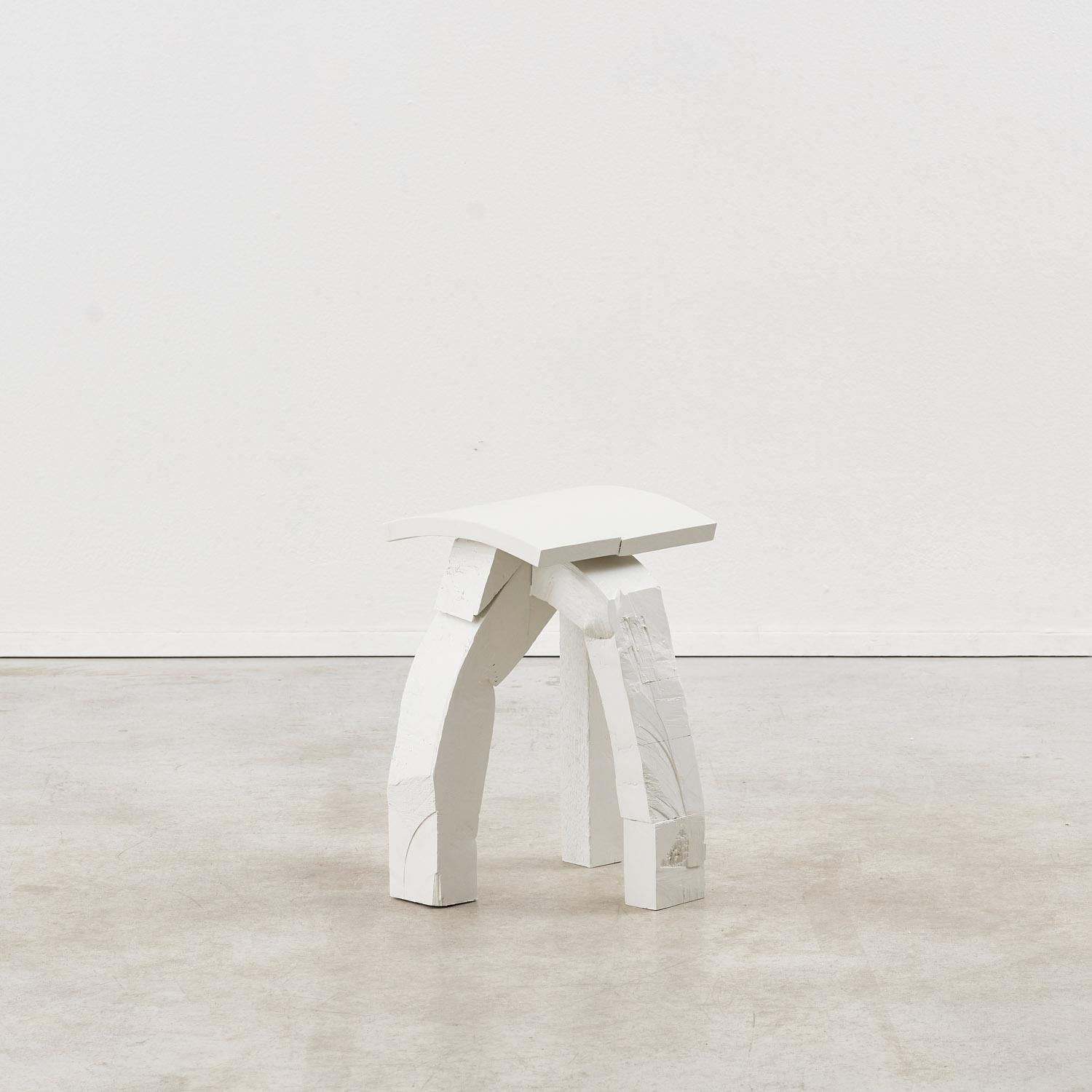 Stainless Steel Grace Prince Held Absence No.6 Low stool - UK, 2025 - AP 1, Edition of 4 For Sale