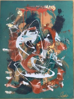 Ictus 3, Mixed Media on Canvas