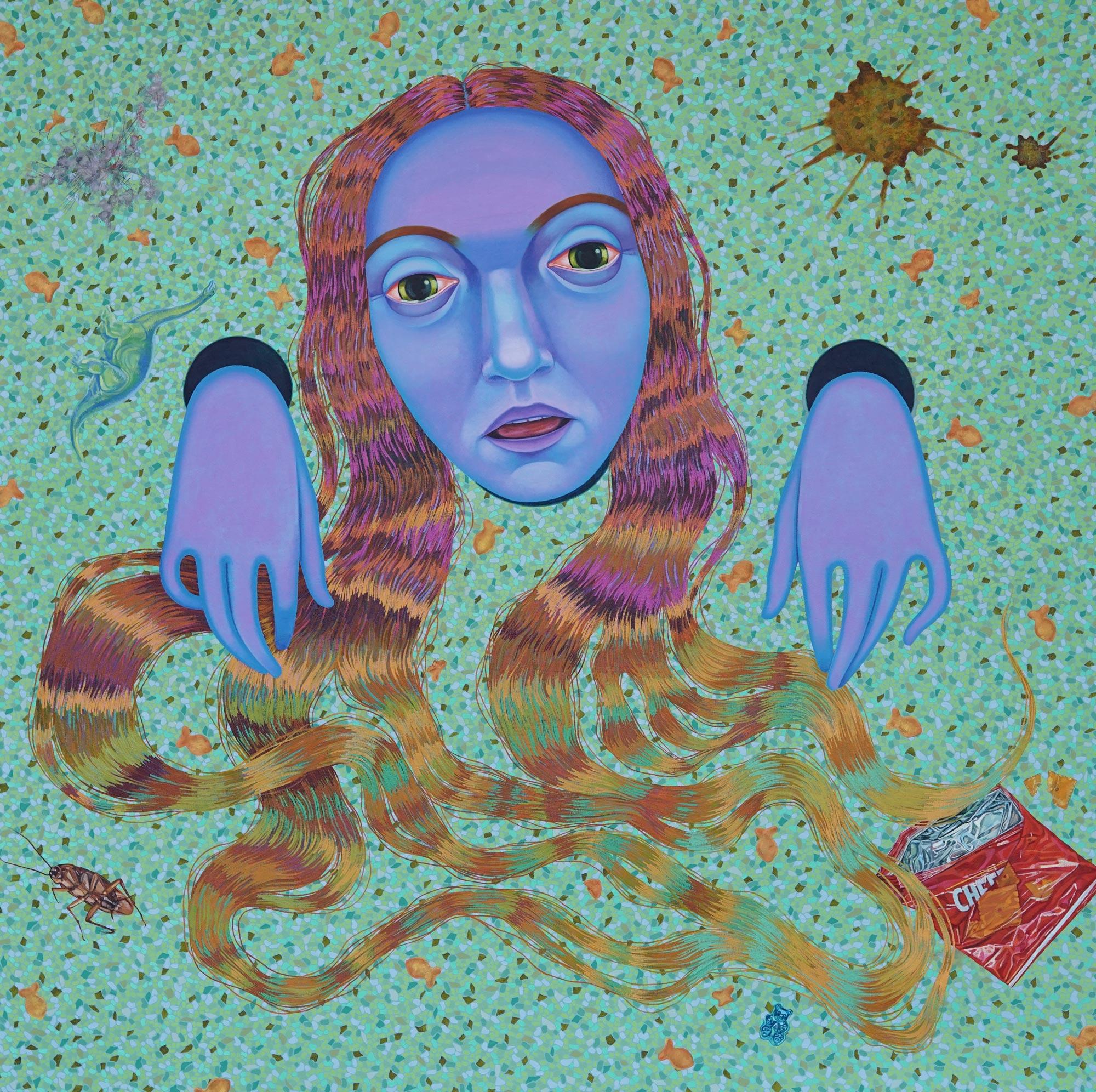 Grace Ramsey Figurative Painting - Time to Sweep