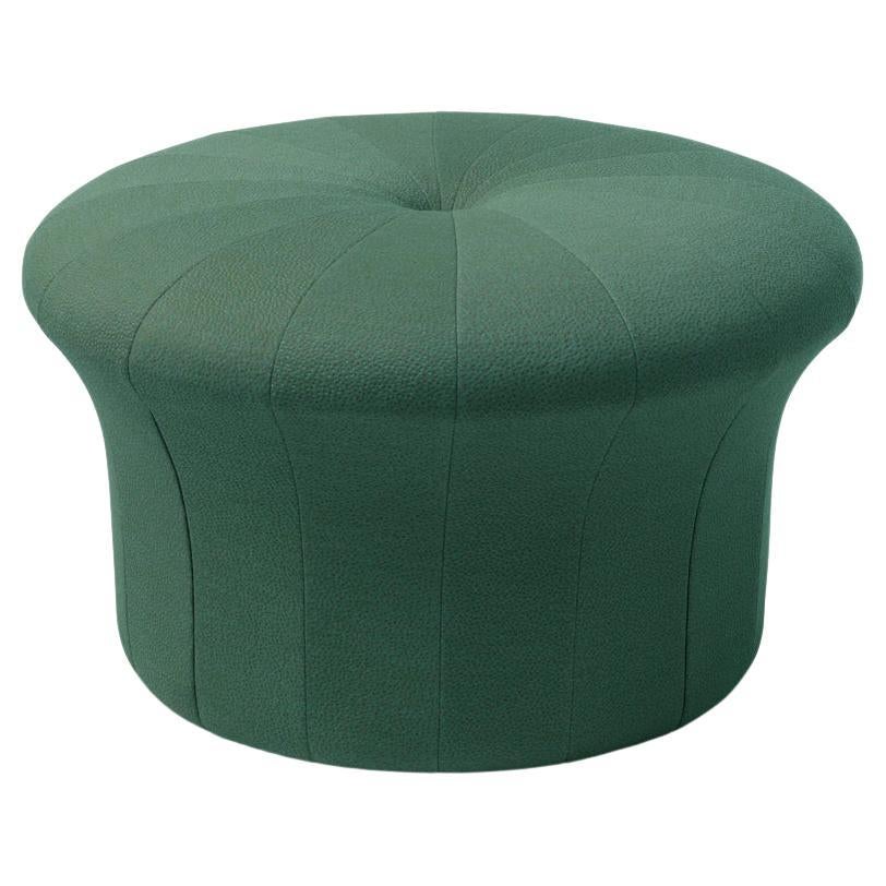 Grace Sprinkles Hunter Green Pouf by Warm Nordic For Sale