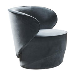 Fauteuil pivotant Grace de Pierangelo Sciuto par EmmeBi