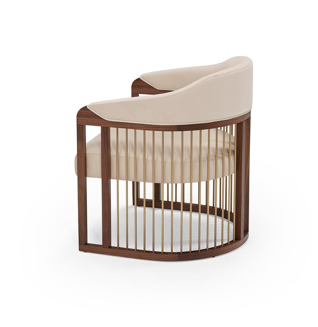 Portoghese Poltrona GRACE Urban in noce, disponibile ora in vendita