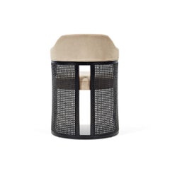 GRACE VINTAGE dining chair with black cane