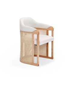 GRACE VINTAGE dining chair with Natural Cane