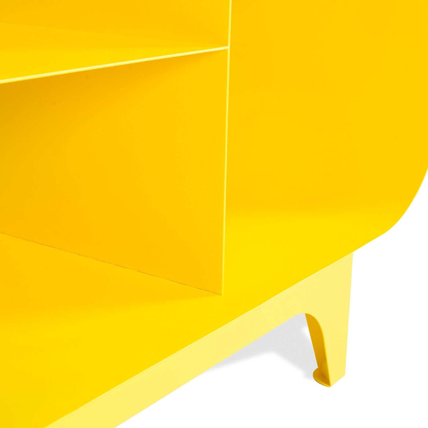 Contemporary Grace Yellow Console For Sale