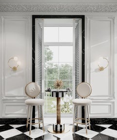 Tabouret de bar gracieux