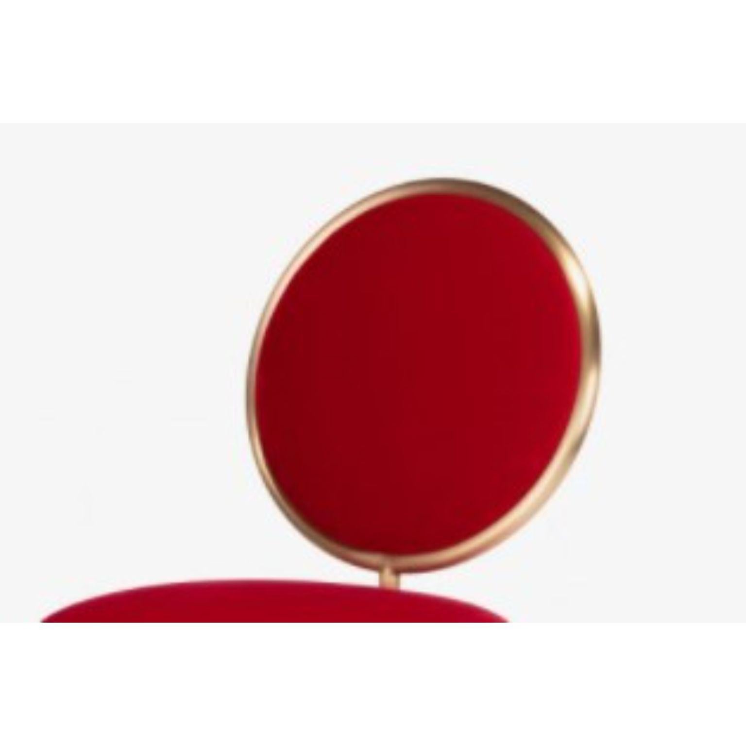 Tabouret de comptoir rouge gracieux de Royal Stranger Neuf - En vente à Geneve, CH