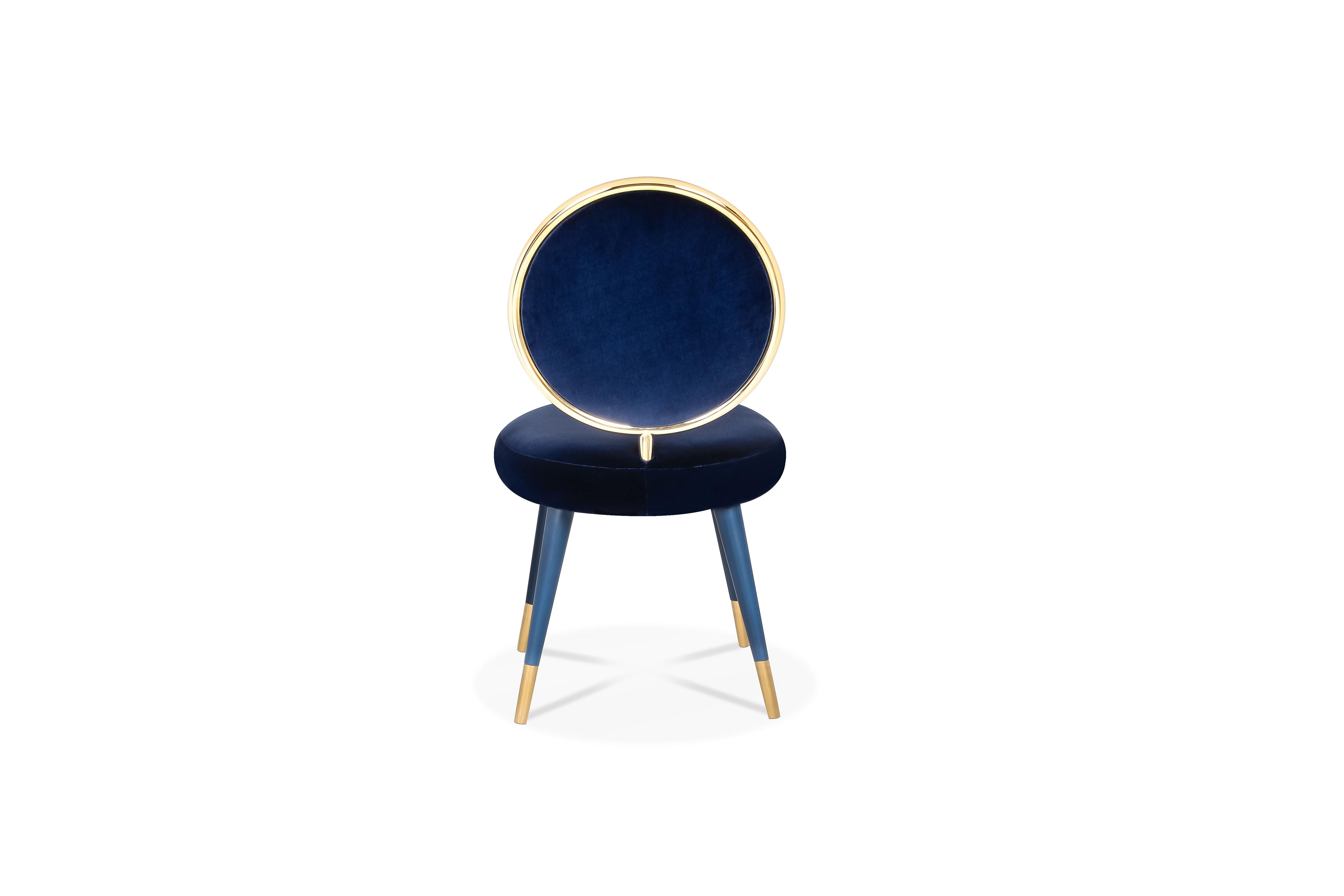 Graceful Dining Chair, Royal Stranger In New Condition For Sale In Geneve, CH