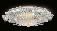 Anmutige italienische Murano Glas verlassen Flush Mount oder Deckenleuchte