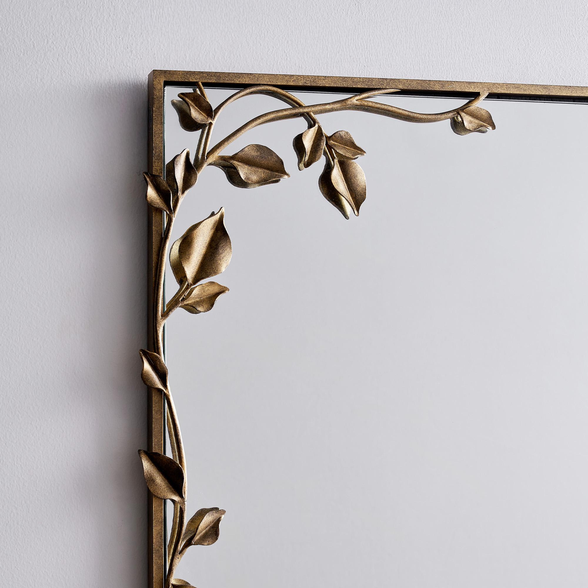 Graceful Leaf Spiegel in Tobacco im Angebot 3