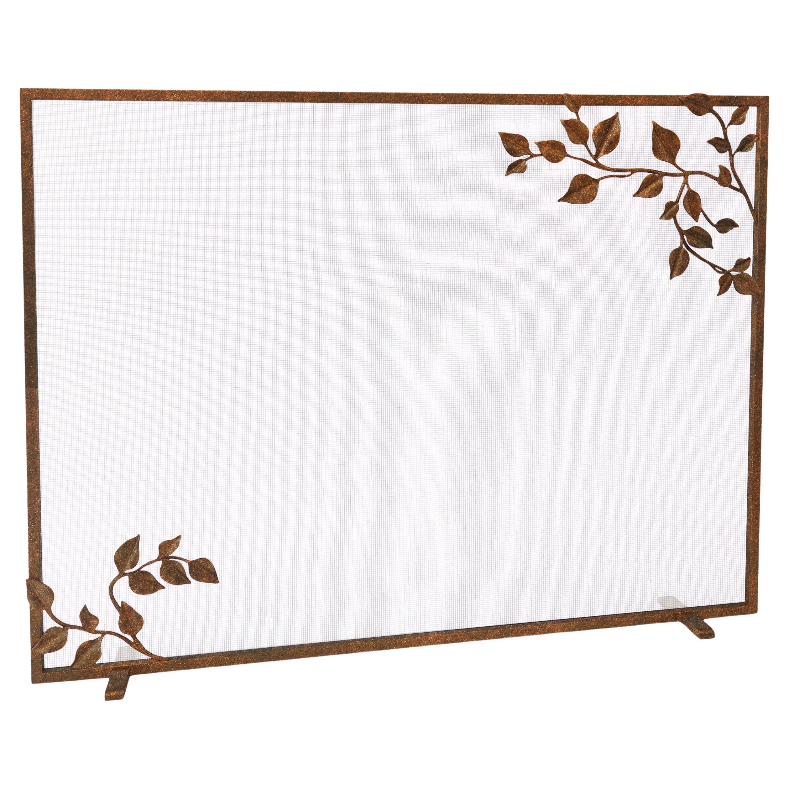 Pare-feu Graceful Leaves en tabac en vente