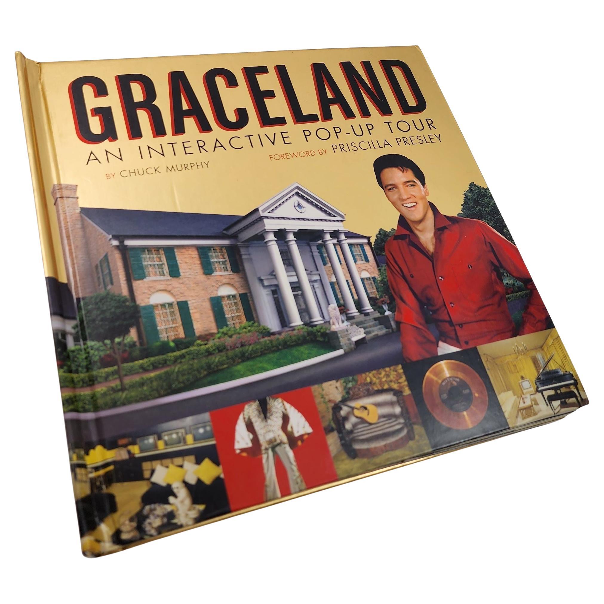 Graceland Ein Interaktiver Pop-Up-Tour von Chuck Murphy und Priscilla Presley im Angebot