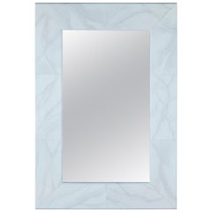Gracie Mirror in Gray Glass by CuratedKravet
