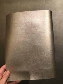 Gracie Pewter Tea Leaf Wallpaper Rolls