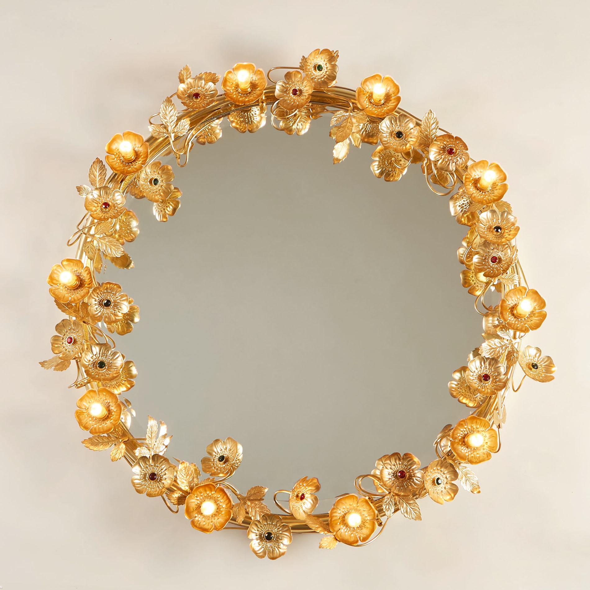 Mid-Century Modern 'Gracie' Wall Mirror