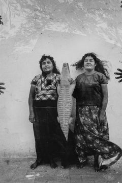 Logarto [Alligator], Juchitán, 1986 - Graciela Iturbide (Black and White)