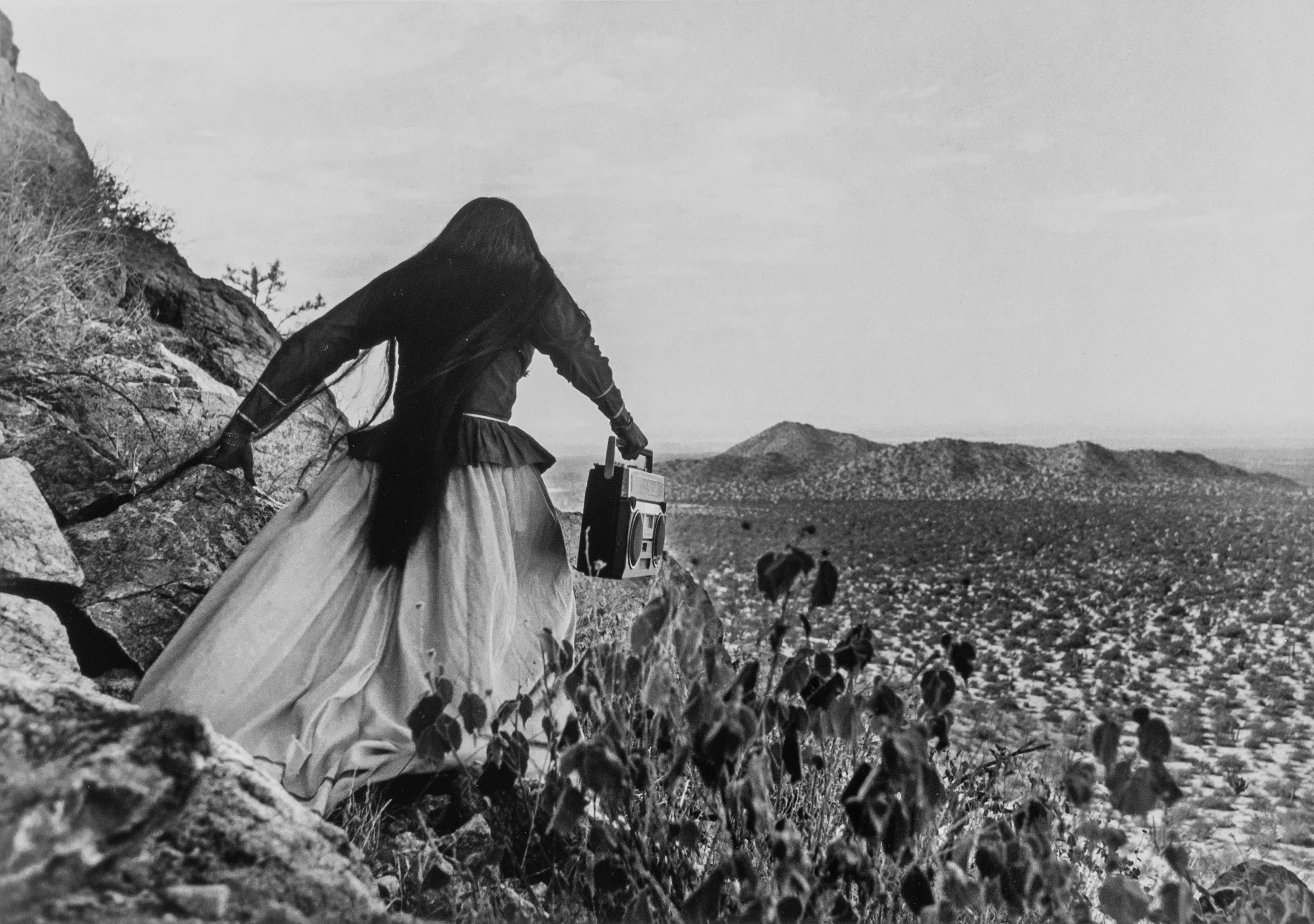 Mujer Ángel [Angel Woman], Sonoran Desert, 1980 - Graciela Iturbide