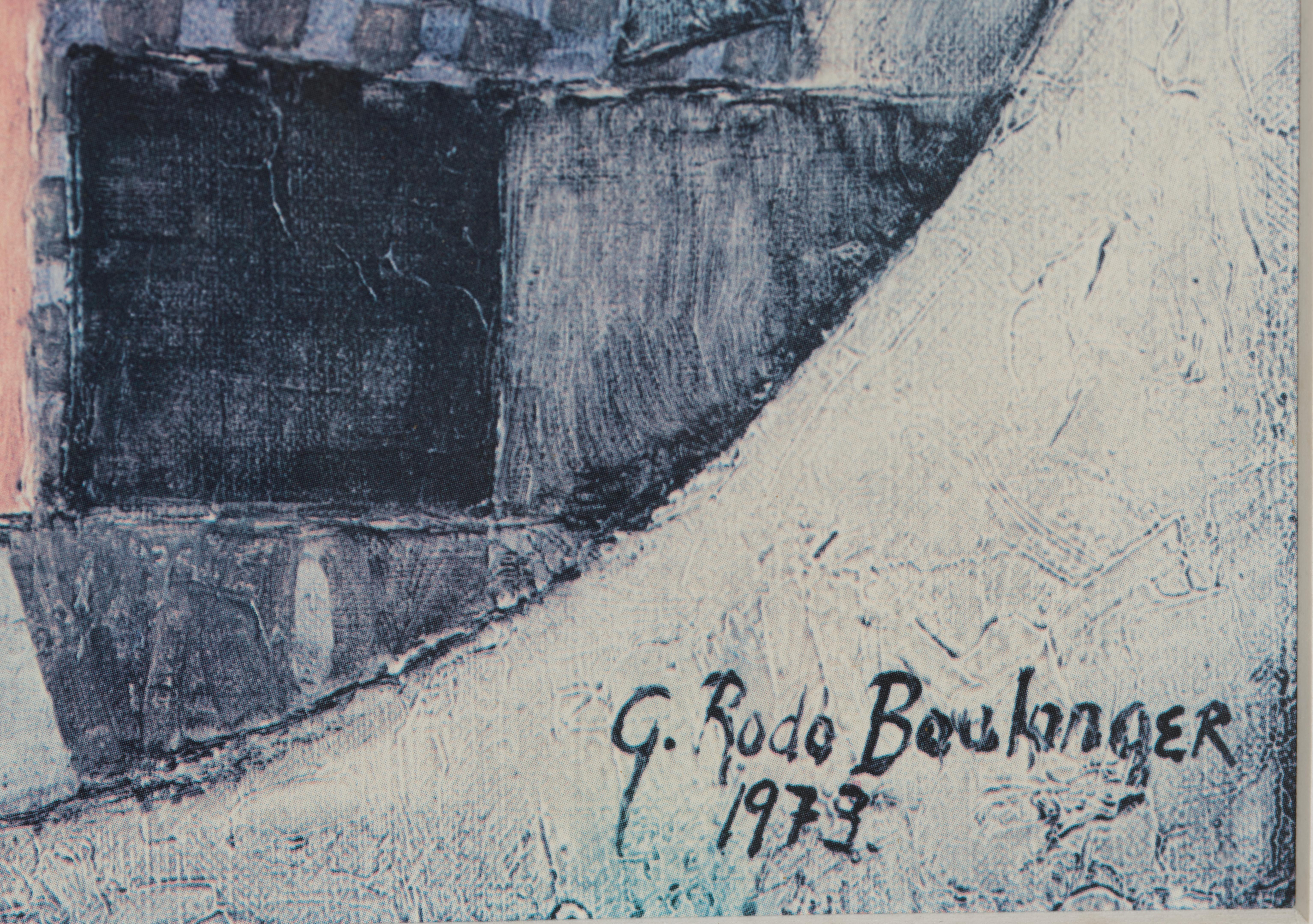 Graciela Rodo Boulanger Kleine Musikanten Trio Gerahmte Lithographie Druck im Zustand „Gut“ im Angebot in Clifton Springs, NY