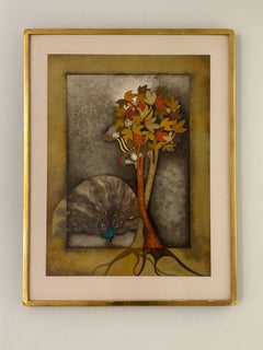 Graciela Rodo Boulanger Pavo real para Sophie Litografía firmada y numerada 1979