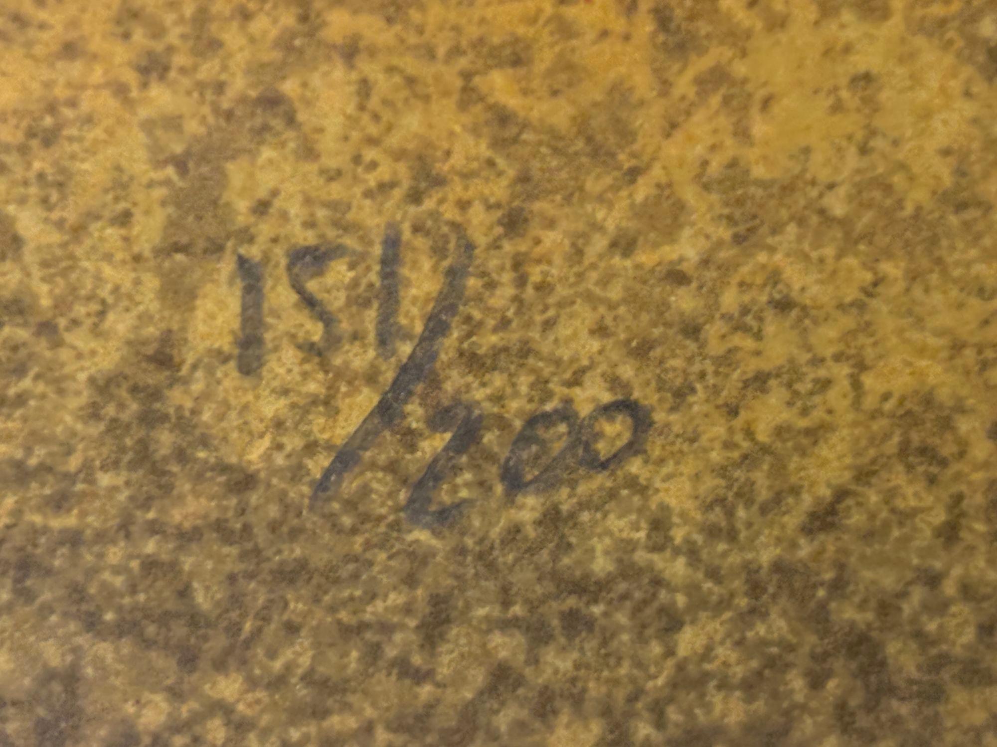 Graciela Rodo Boulanger Pavo real para Sophie Litografía firmada y numerada 1979 en venta 2