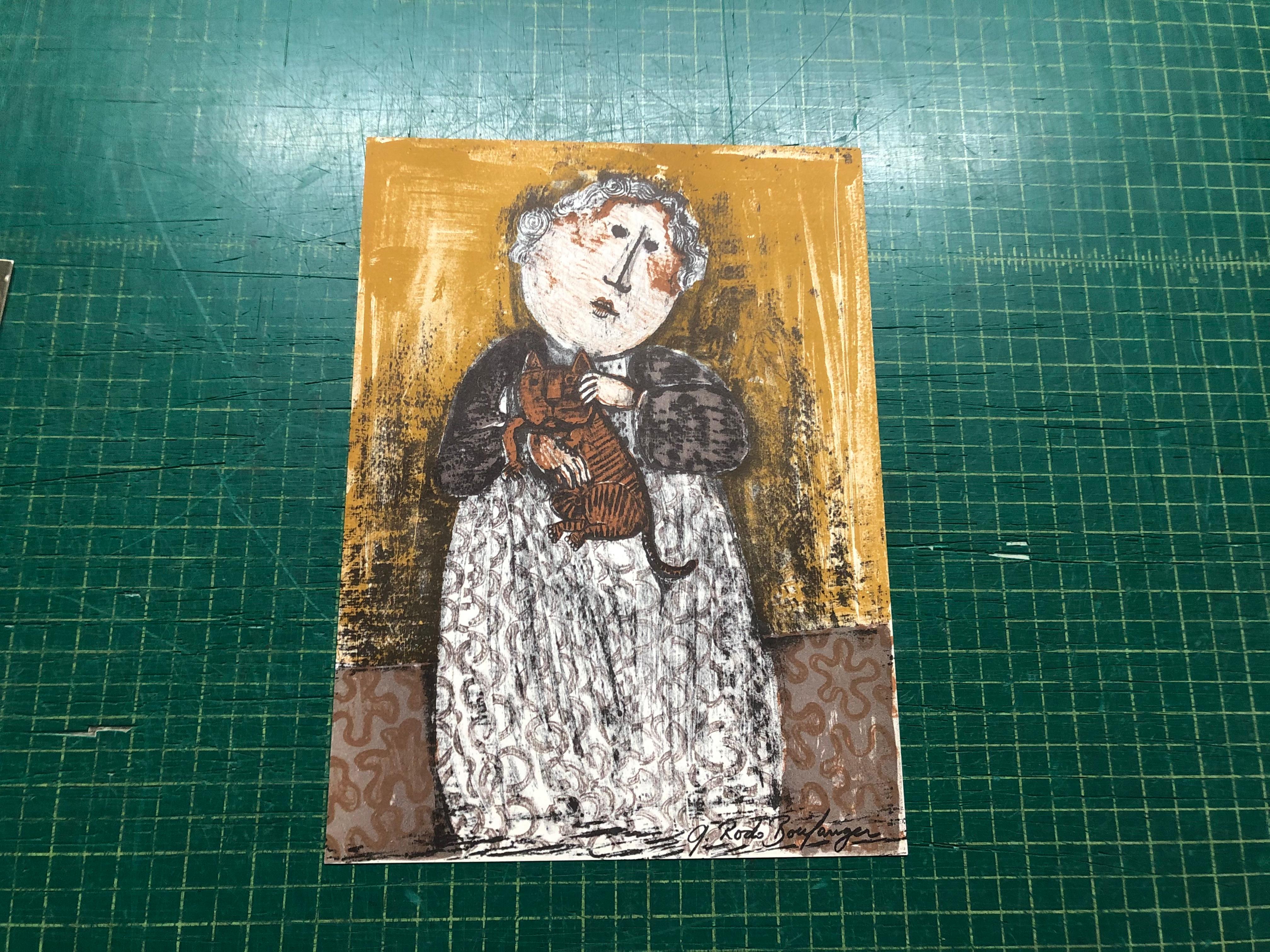 1973 Graciela Rodo Boulanger 'Rodo-Boulanger Gravures 1961-1972' Orange Book 2