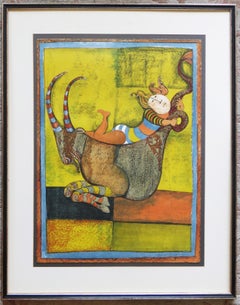 Vintage Capricorn - from the Zodaic Series