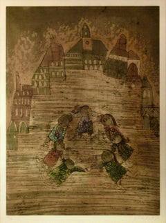 City Children Playing