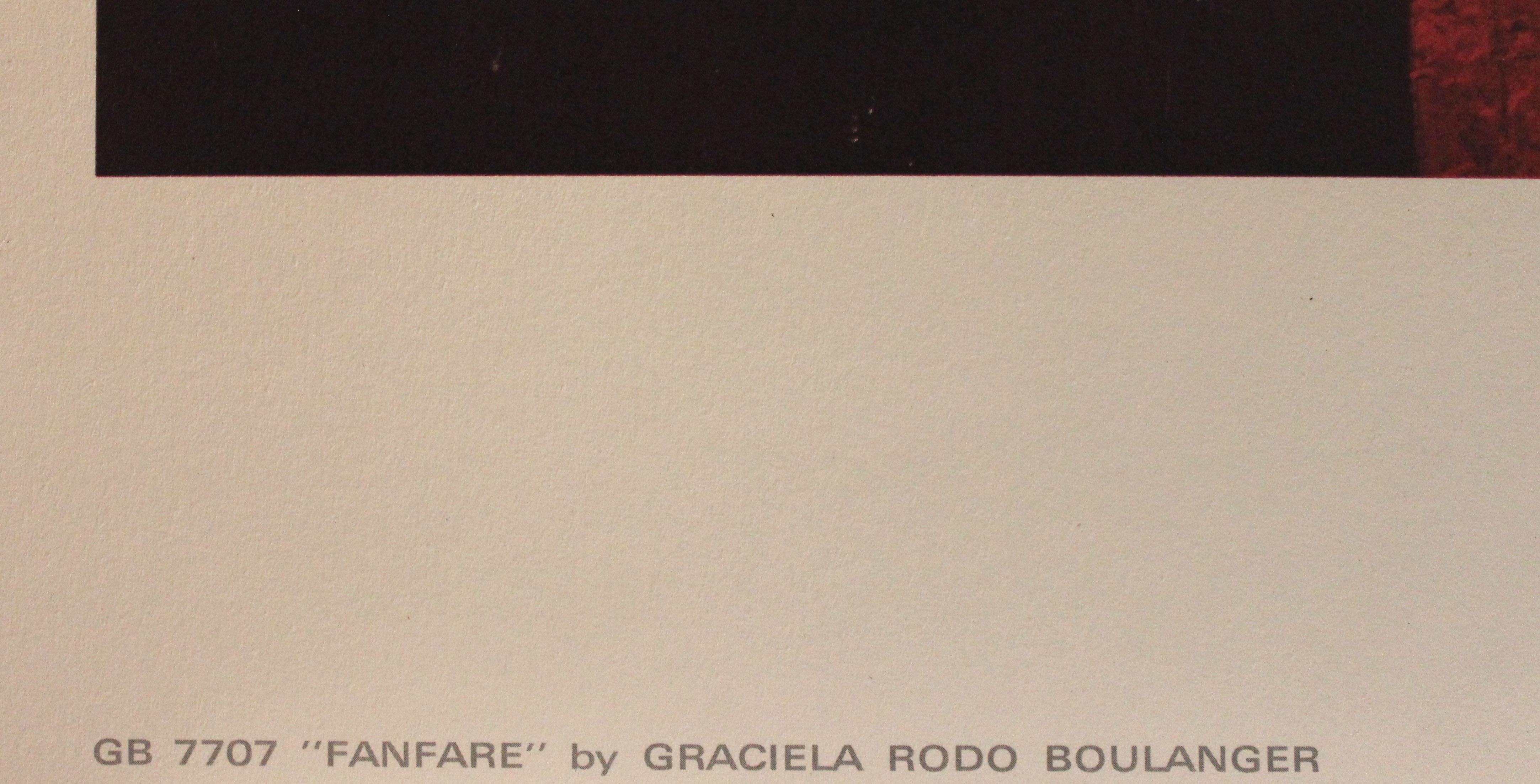 Fanfare. Touchstone Publishers. Imprime En France - Print by Graciela Rodo Boulanger