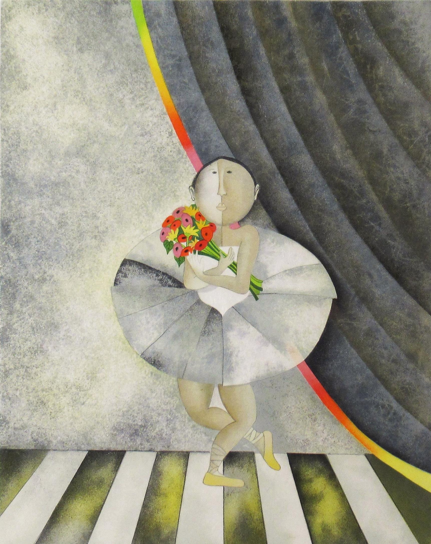 Les Petit Rats, Ballerinas V - Print by Graciela Rodo Boulanger