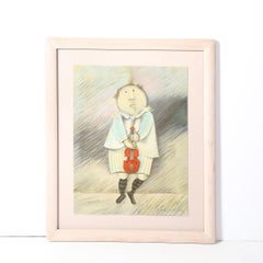 The Violinist signed Graciela Rodo Boulanger Limited Edition Artist's Proof