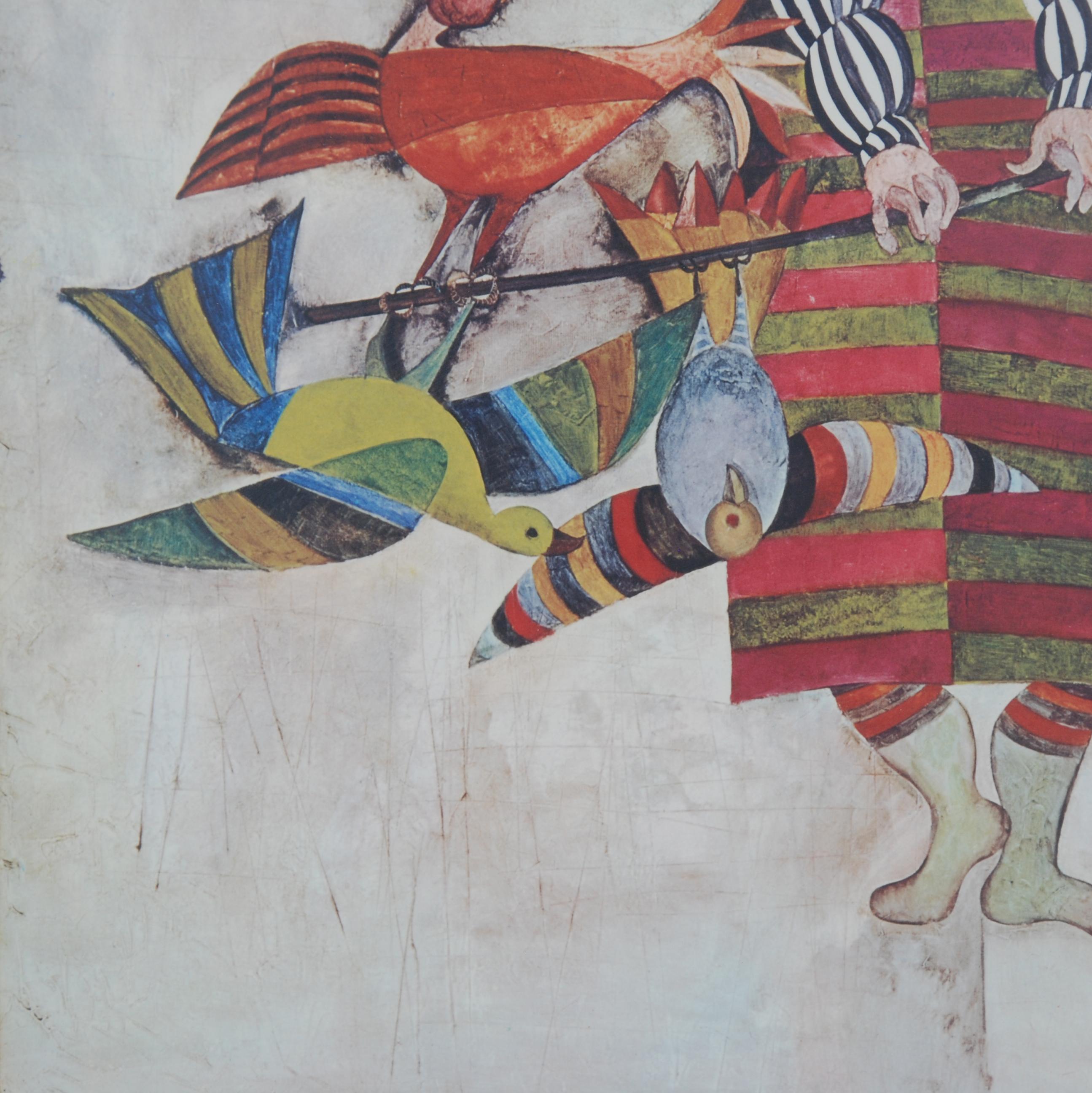 Graciela Rodo Boulanger le Vendeur d'oiseaux Bon état - En vente à Pasadena, TX