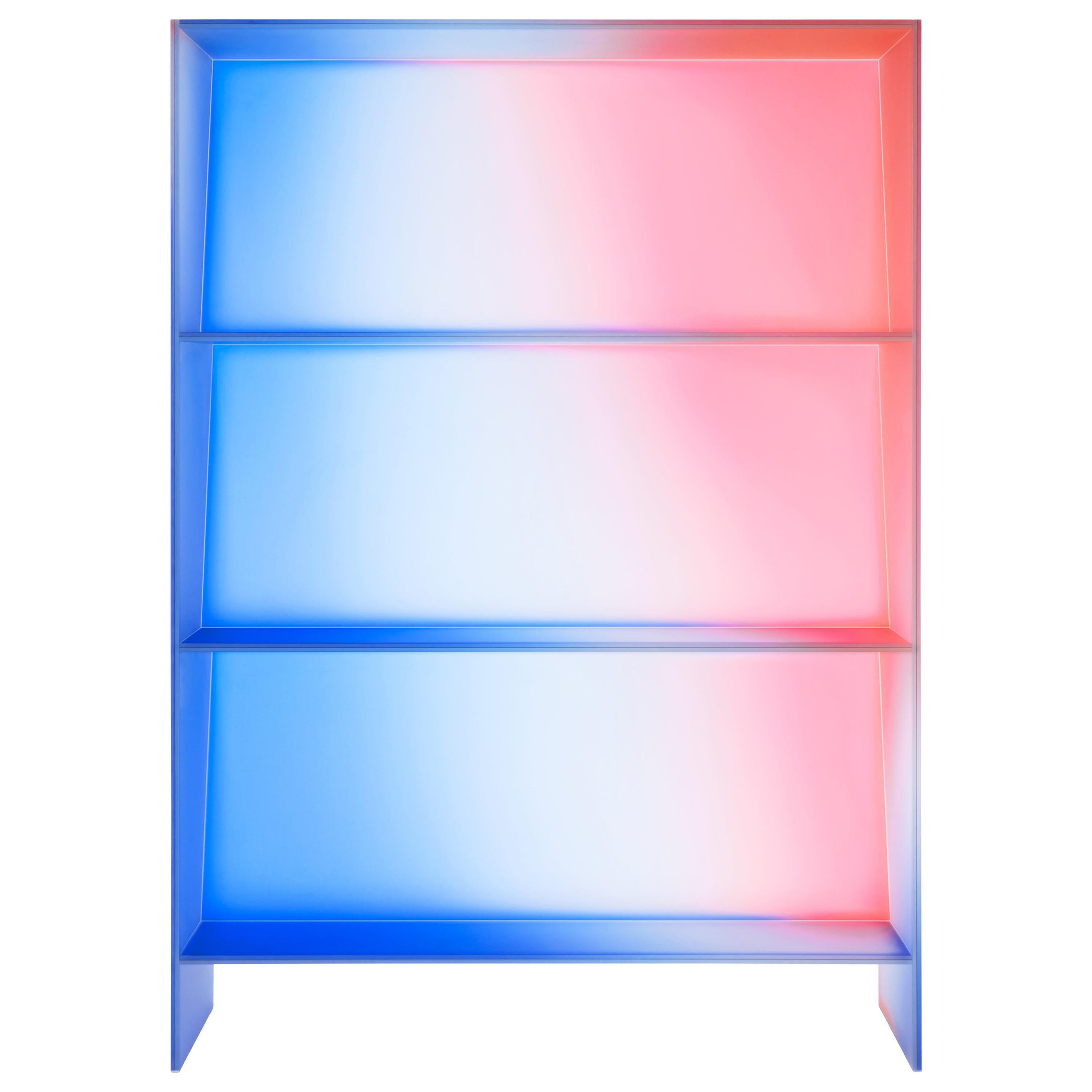 Gradient Bookcase / Cabinet 'HALO' by Buzao