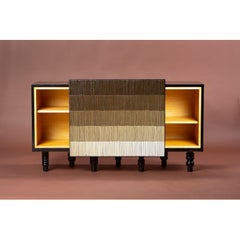 Gradient Cabinet, Brown by Milan Pekař, Jakub Vávra