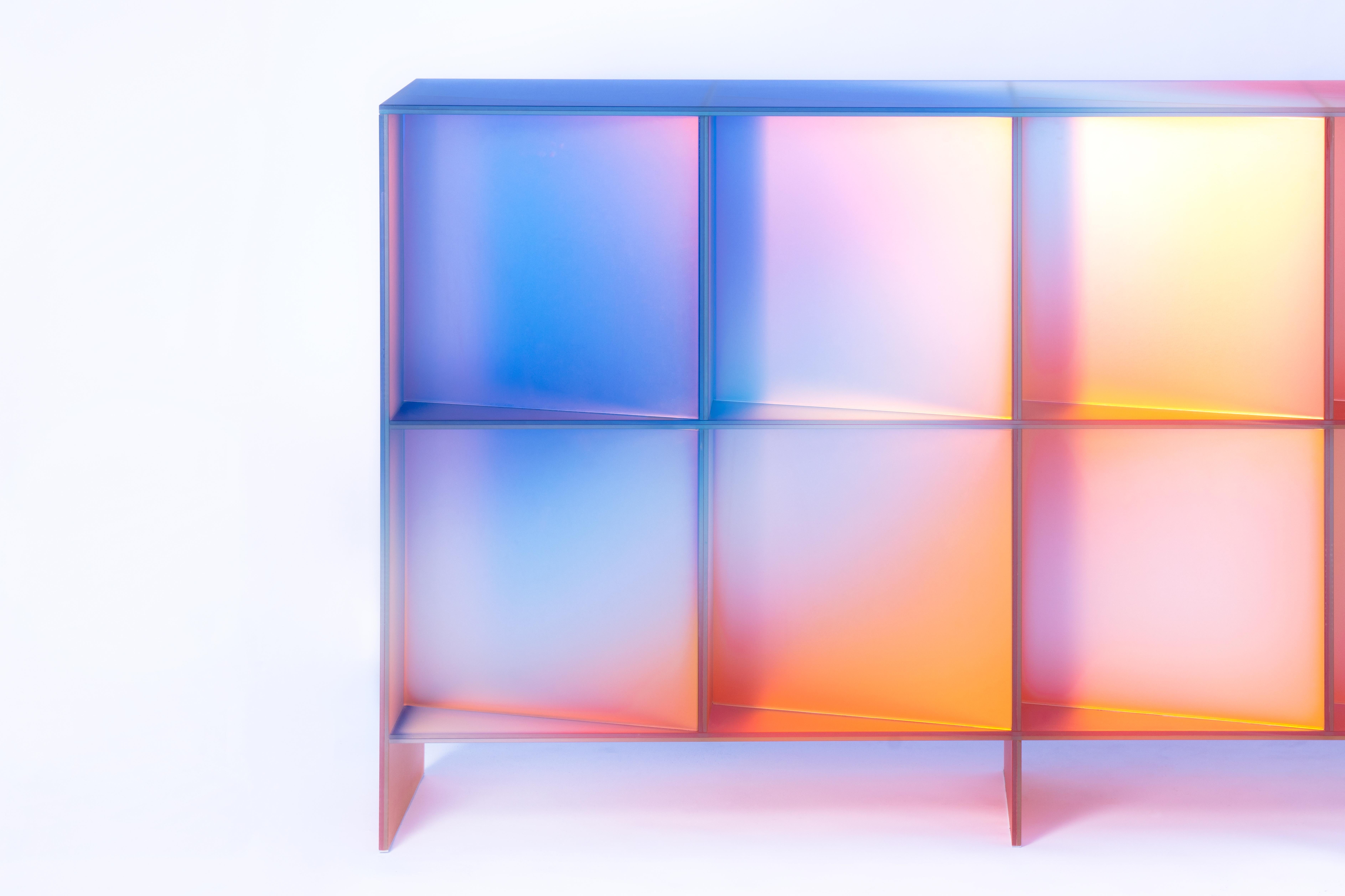 Gradient Cabinet 'HALO' by Buzao For Sale 10