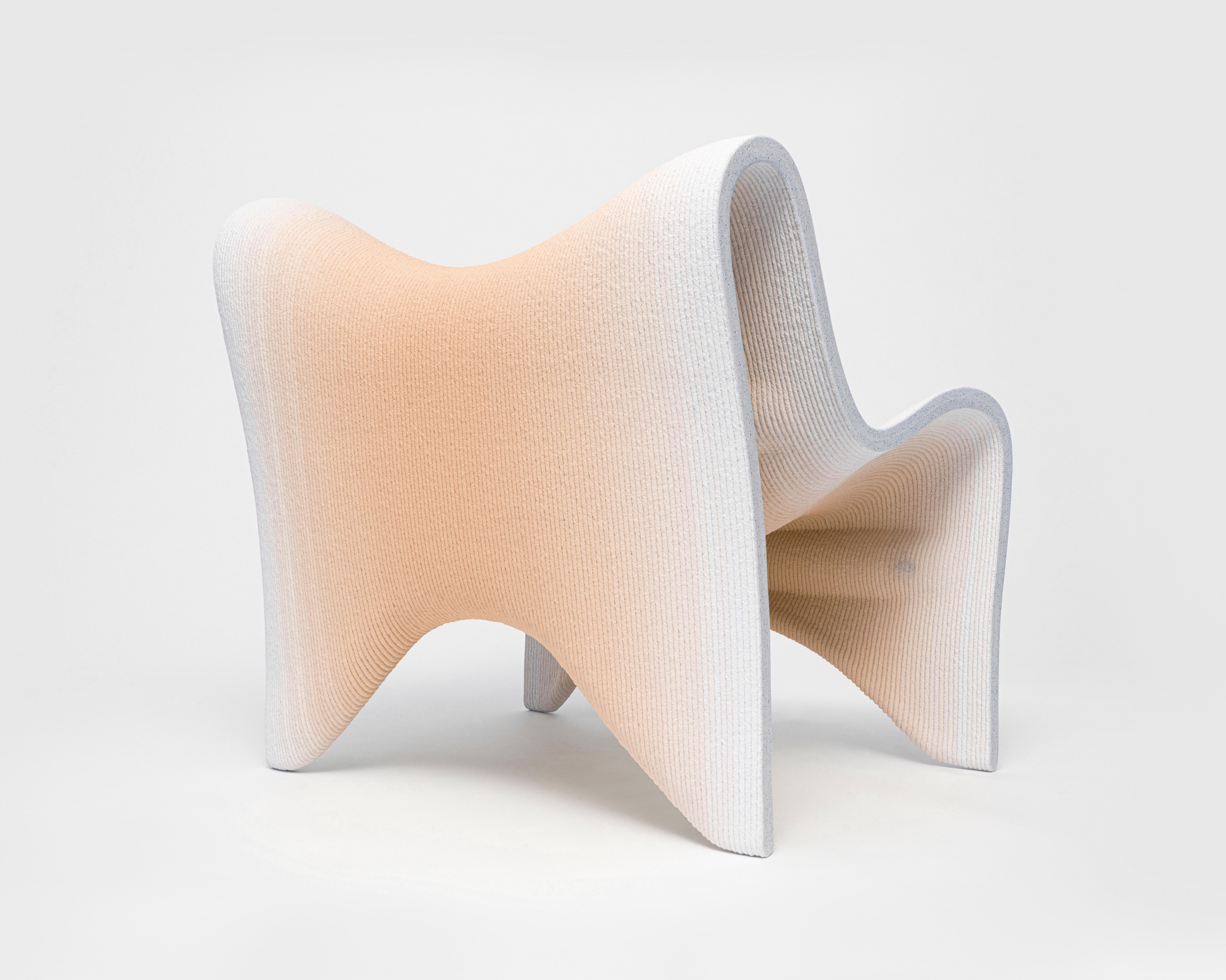 Austrian Gradient Fauteuil For Sale