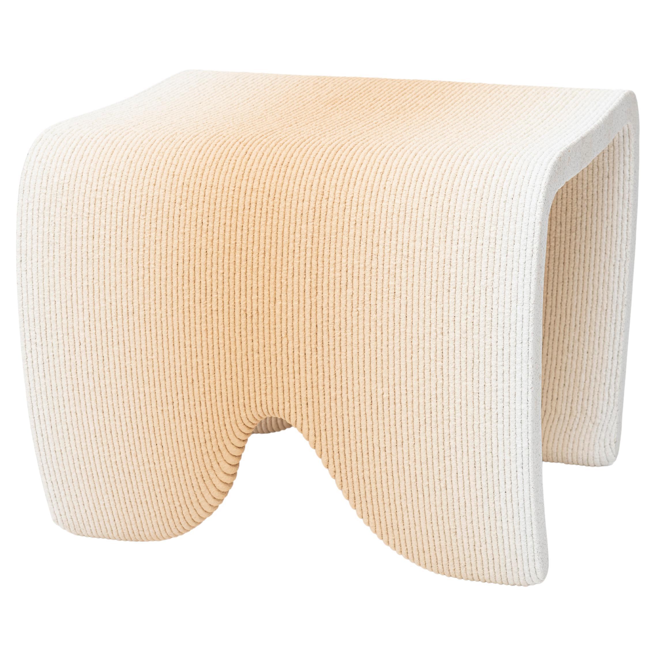 Gradient Stool as Side Table