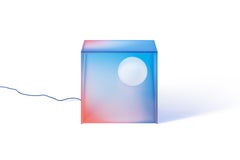 Lampada da tavolo a gradiente 'HALO' di Buzao 'High